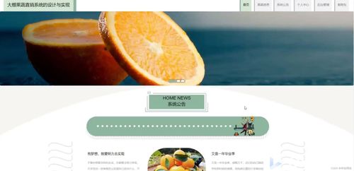 大棚果蔬直銷系統(tǒng)的設計與實現(xiàn)——基于SSM框架的畢業(yè)設計全流程解析